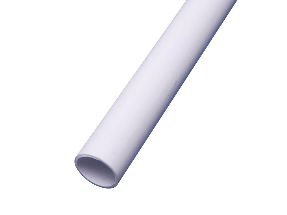 OSMA OVERFLOW PIPE WHITE 21.5mm x 3m
