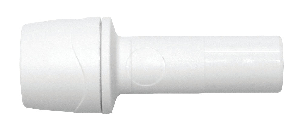 POLYFIT 22MM X 15MM SOCKET REDUCER WHT — PVC Building Supplies